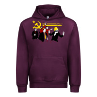 Mauve Wine the communist party Urban Hoodie - minhPixels