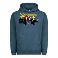 Pigment Midnight Navy the communist party Urban Hoodie - minhPixels