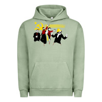 Pigment Oil Green the communist party Urban Hoodie - minhPixels
