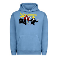 Pigment Pebble Blue the communist party Urban Hoodie - minhPixels