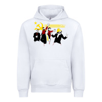 White the communist party Urban Hoodie - minhPixels