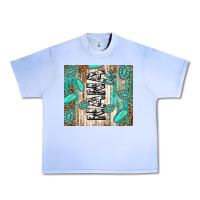 Grape Ice nana life glitter leopard Urban Heavy Tee - TumblerDesignByShophia