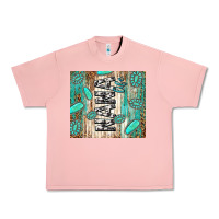 Salmon nana life glitter leopard Urban Heavy Tee - TumblerDesignByShophia