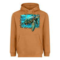 Meerkat sea turtle with background Heavyweight Hoodie - Artiststas