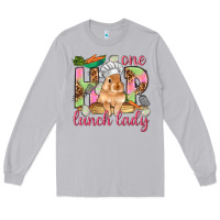 Moon Dust One hip lunch lady Easter Day Long Sleeve Tee - HowdyJamesFarm