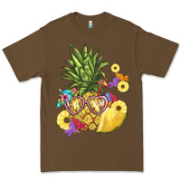 Cacao pineapple enjoying Premium Tee - BarkalooDesign