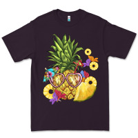 Plum pineapple enjoying Premium Tee - BarkalooDesign