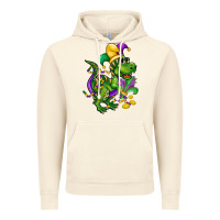 Vintage Artic mardi gras trex Vintage Hoodie - CowGirlArtShop