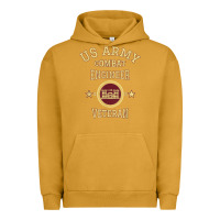 Pigment Peanut Butter US Army Combat Engineer Combat Engineer Veteran Gift Urban Hoodie - minhPixels