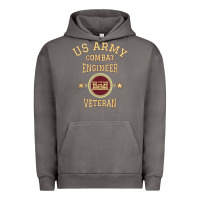 Pigment Tornado US Army Combat Engineer Combat Engineer Veteran Gift Urban Hoodie - minhPixels