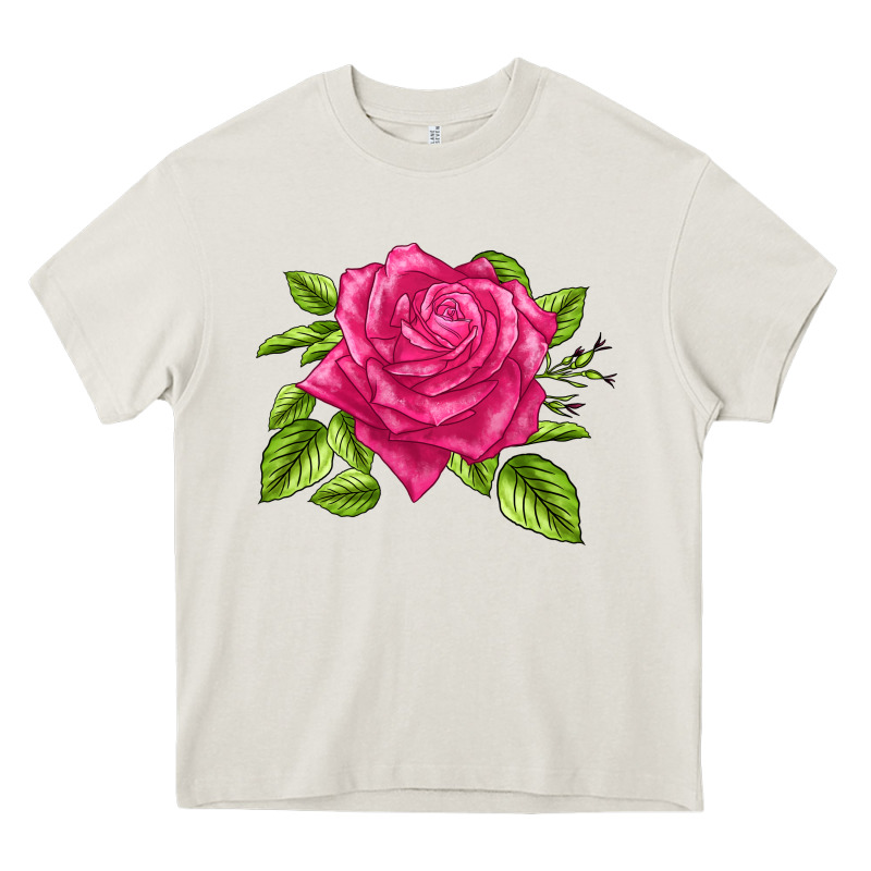 Perfume Delight Rose Heavy Core Tee by LillyAllenDesigns | Teevron