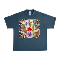 Midnight Navy faith puzzle ribbon Urban Heavy Tee - TumblerDesignByShophia