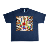 Navy faith puzzle ribbon Urban Heavy Tee - TumblerDesignByShophia