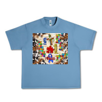 Pebble Blue faith puzzle ribbon Urban Heavy Tee - TumblerDesignByShophia