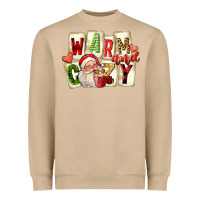 Mushroom warm and cozy santa Heavyweight Sweatshirt - FaDigitalArtStudio