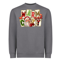 Storm warm and cozy santa Heavyweight Sweatshirt - FaDigitalArtStudio