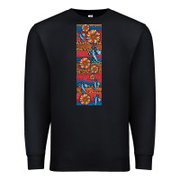 Black usa flag and cross penwraps Premium Sweatshirt - Artiststas