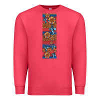 Cardinal usa flag and cross penwraps Premium Sweatshirt - Artiststas