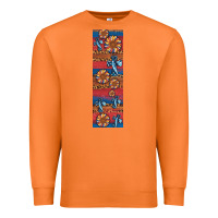 Carrot usa flag and cross penwraps Premium Sweatshirt - Artiststas