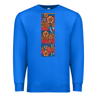True Royal usa flag and cross penwraps Premium Sweatshirt - Artiststas