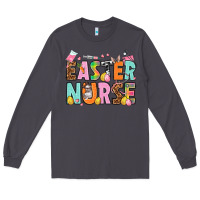 Smoke Easter nurse Easter Day Long Sleeve Tee - HowdyJamesFarm
