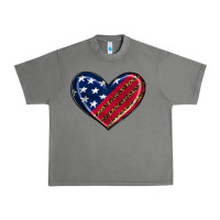 Tornado leopard with american flag Urban Heavy Tee - RanaPortraitStore