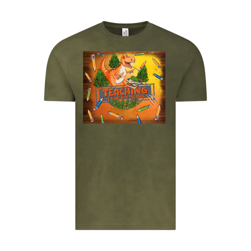 Teaching Is A Walk In The Park Vintage Tee by TumblerDesignByShophia | Teevron