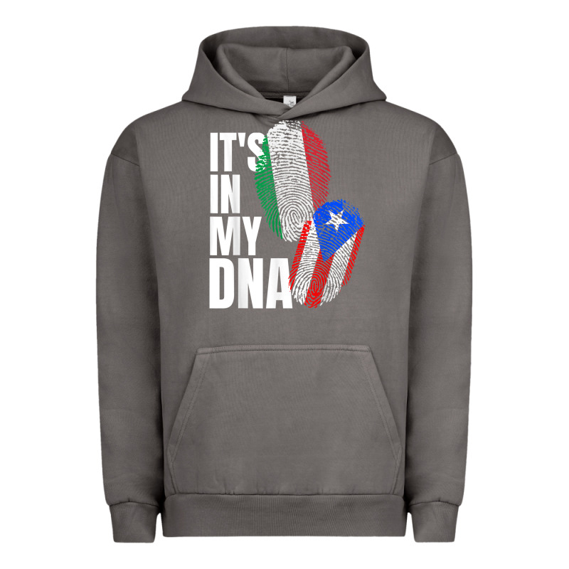 Italian And Puerto Rican Dna Mix Flag Heritage Gift Urban Hoodie by minhPixels | Teevron