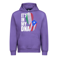 Tulip Italian And Puerto Rican DNA Mix Flag Heritage Gift Urban Hoodie - minhPixels