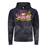 Cloud Black mardi gras pig Vintage Hoodie - CowGirlArtShop