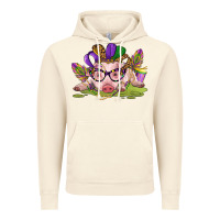Vintage Artic mardi gras pig Vintage Hoodie - CowGirlArtShop