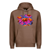 Chestnut halloween pumpkin patch  4 Premium Hoodie - BundleAndBundleShop