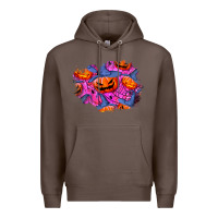 Coffee halloween pumpkin patch  4 Premium Hoodie - BundleAndBundleShop