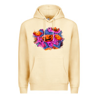 Pina Colada halloween pumpkin patch  4 Premium Hoodie - BundleAndBundleShop