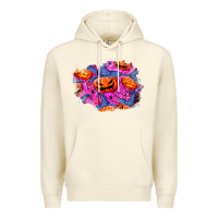 Sandshell halloween pumpkin patch  4 Premium Hoodie - BundleAndBundleShop