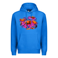 True Royal halloween pumpkin patch  4 Premium Hoodie - BundleAndBundleShop