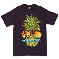 Plum pineapple summer Premium Tee - BarkalooDesign