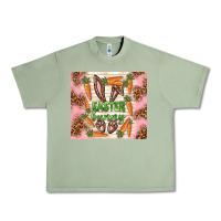 Easter Bunny With Carrots Urban Heavy Tee | Teevron