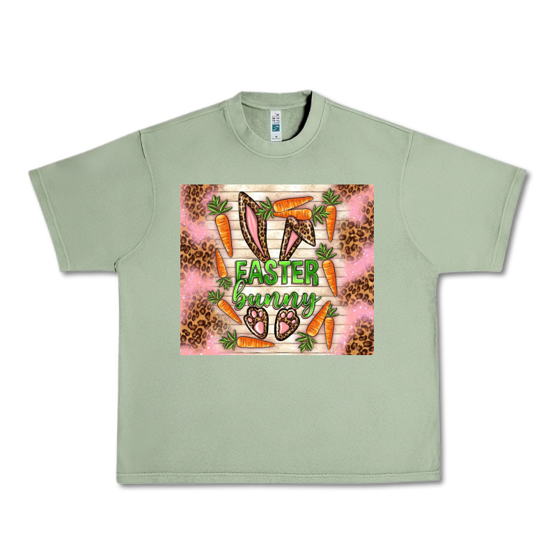 Easter Bunny With Carrots Urban Heavy Tee by TumblerDesignByShophia | Teevron