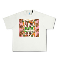 Pistachio easter bunny with carrots Urban Heavy Tee - TumblerDesignByShophia