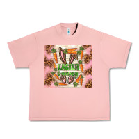 Salmon easter bunny with carrots Urban Heavy Tee - TumblerDesignByShophia