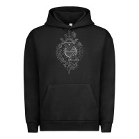 Pigment Black As Above So Below GIFT Alchemy GIFT Blackcraft Urban Hoodie - minhPixels