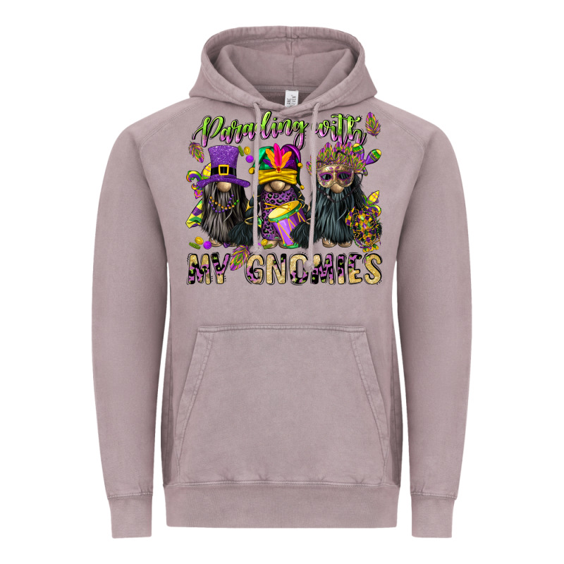 Parading With My Gnomies Vintage Hoodie by CowGirlArtShop | Teevron