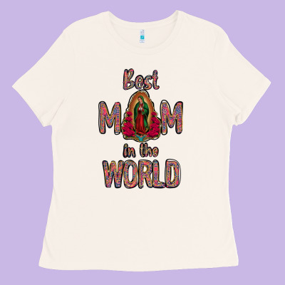 Best Mom In The World Ladies Tee Designed By Bettercallsaul