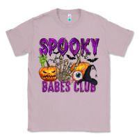 Lilac Spooky babes club Classic Tee - texasbilliewilder