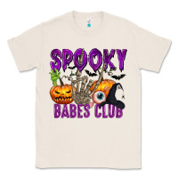 Natural Spooky babes club Classic Tee - texasbilliewilder