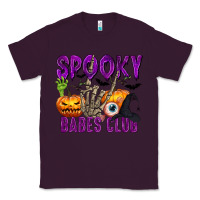 Plum Spooky babes club Classic Tee - texasbilliewilder