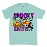 Seafoam Spooky babes club Classic Tee - texasbilliewilder