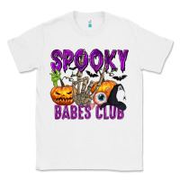 White Spooky babes club Classic Tee - texasbilliewilder