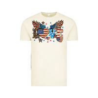 Vintage Arctic Love America wings 4th of july Vintage Tee - HowdyJamesFarm